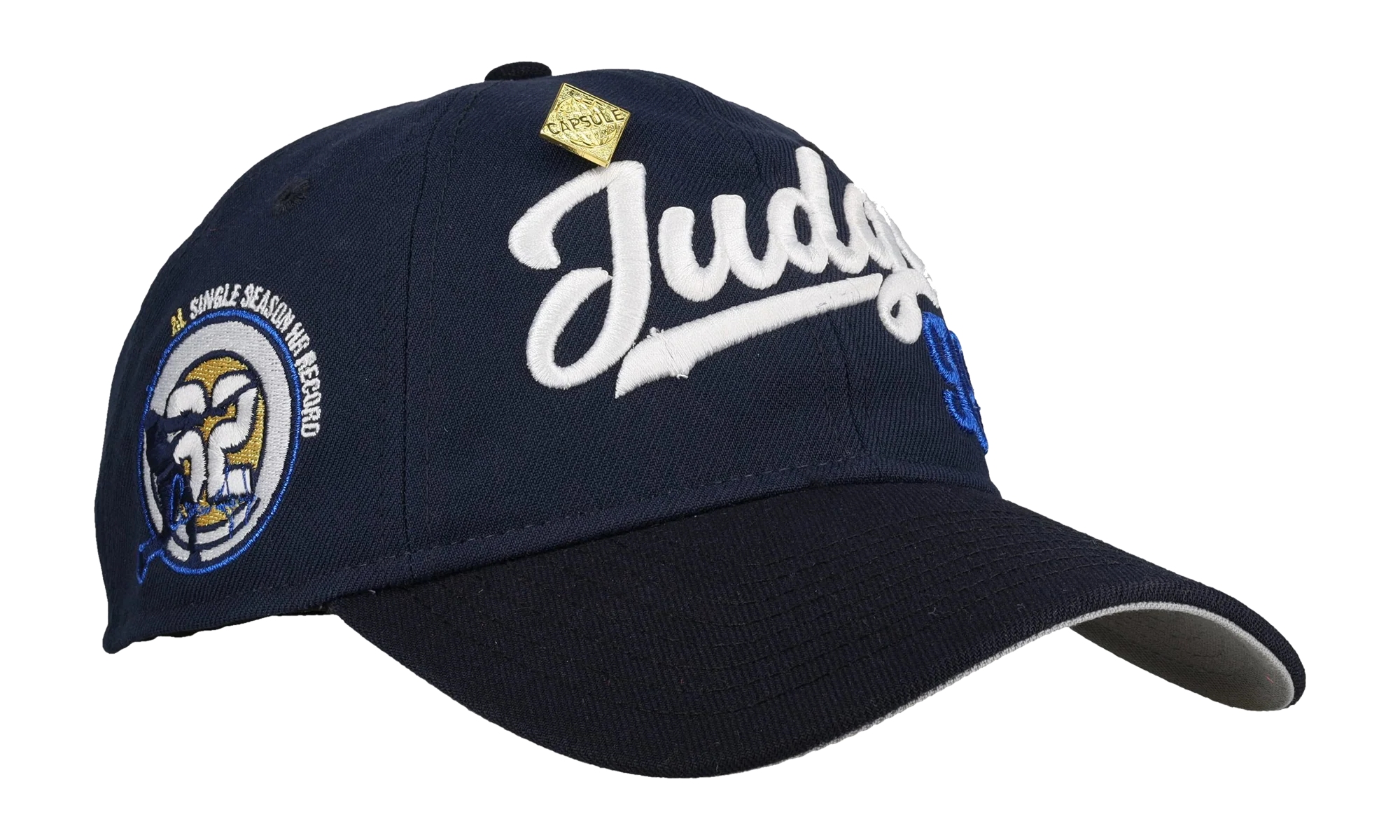 9TWENTY New York Yankees Aaron Judge 62 Home Runs Adjustable Hat "Navy / Black" NE275