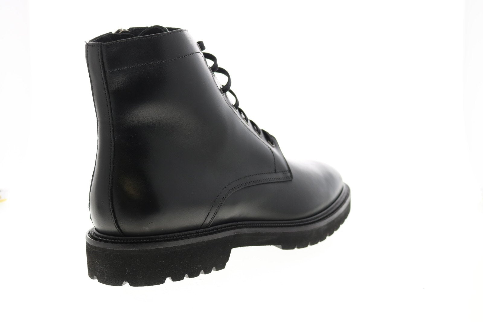 Aquatalia Patrizio Calf 34M0935-BLK Mens Black Leather Casual Dress Boots