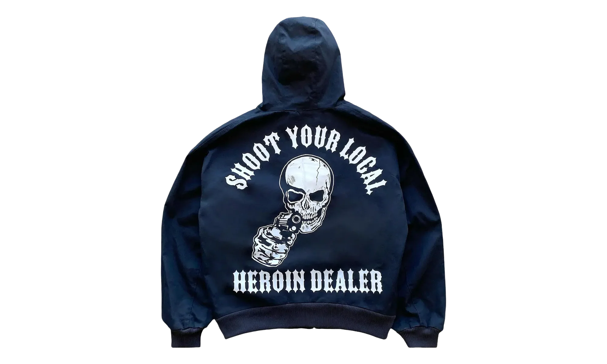 Shoot Your Local Heroin Dealer Work Jacket "Black" OSTG WARWARR 074Y