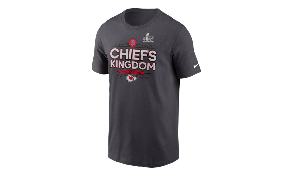 Kansas City Chiefs Super Bowl Lix Local T-Shirt GS "Anthracite" 9Z1B7NFPPER9CH