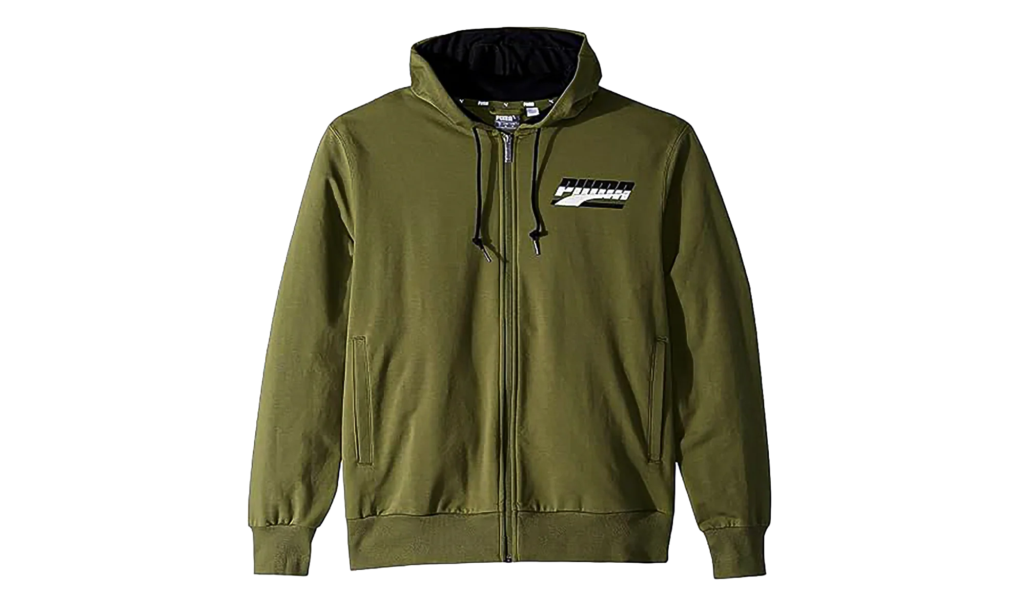 Rebel Hooded Sweat Jacket "Olivine" 854218 31