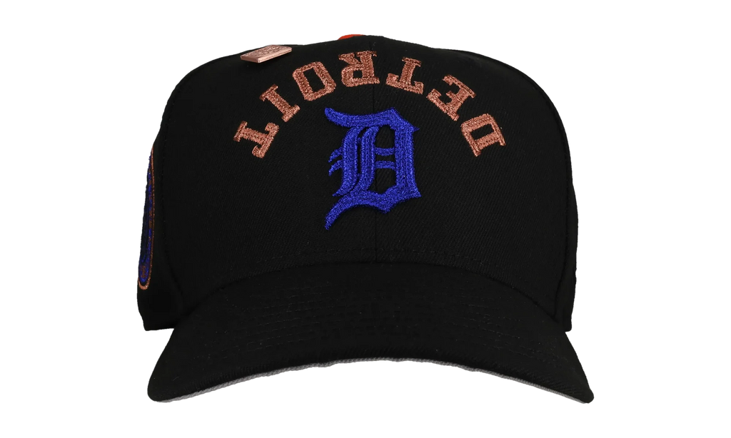 59FIFTY Detroit Tigers World Series Chainstitch Fitted Hat "Black / Copper" NE110