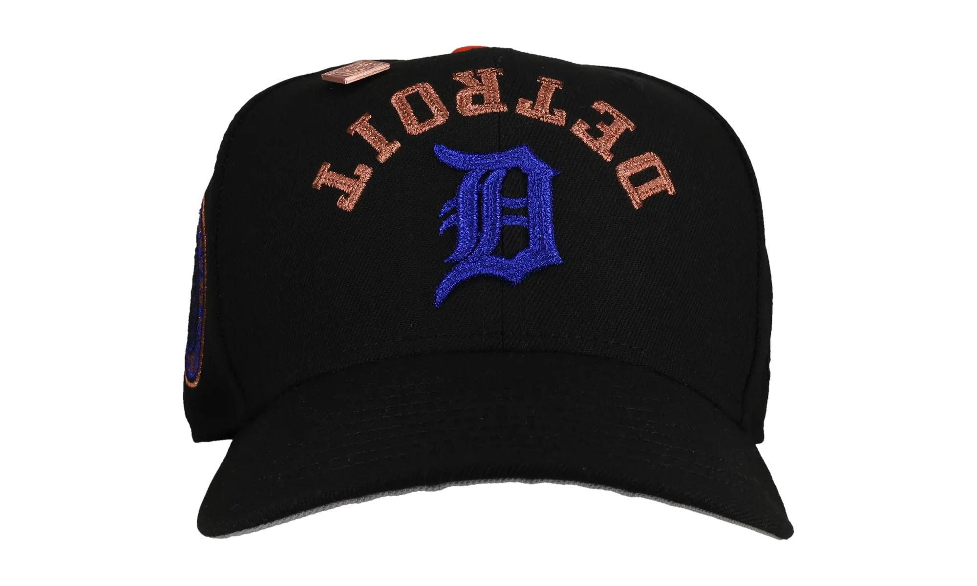 59FIFTY Detroit Tigers World Series Chainstitch Fitted Hat "Black / Copper" NE110