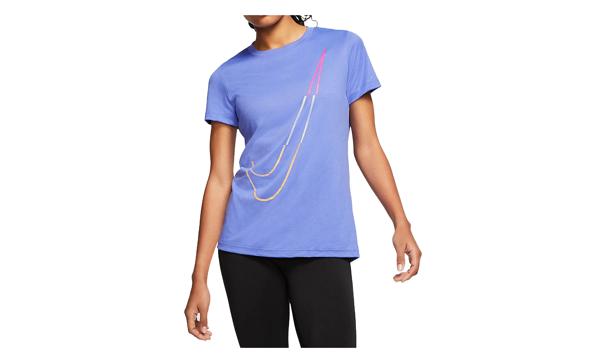 Dri-fit Legend Icon Clash Swoosh Tee WMNS "Purple" CT7352 500