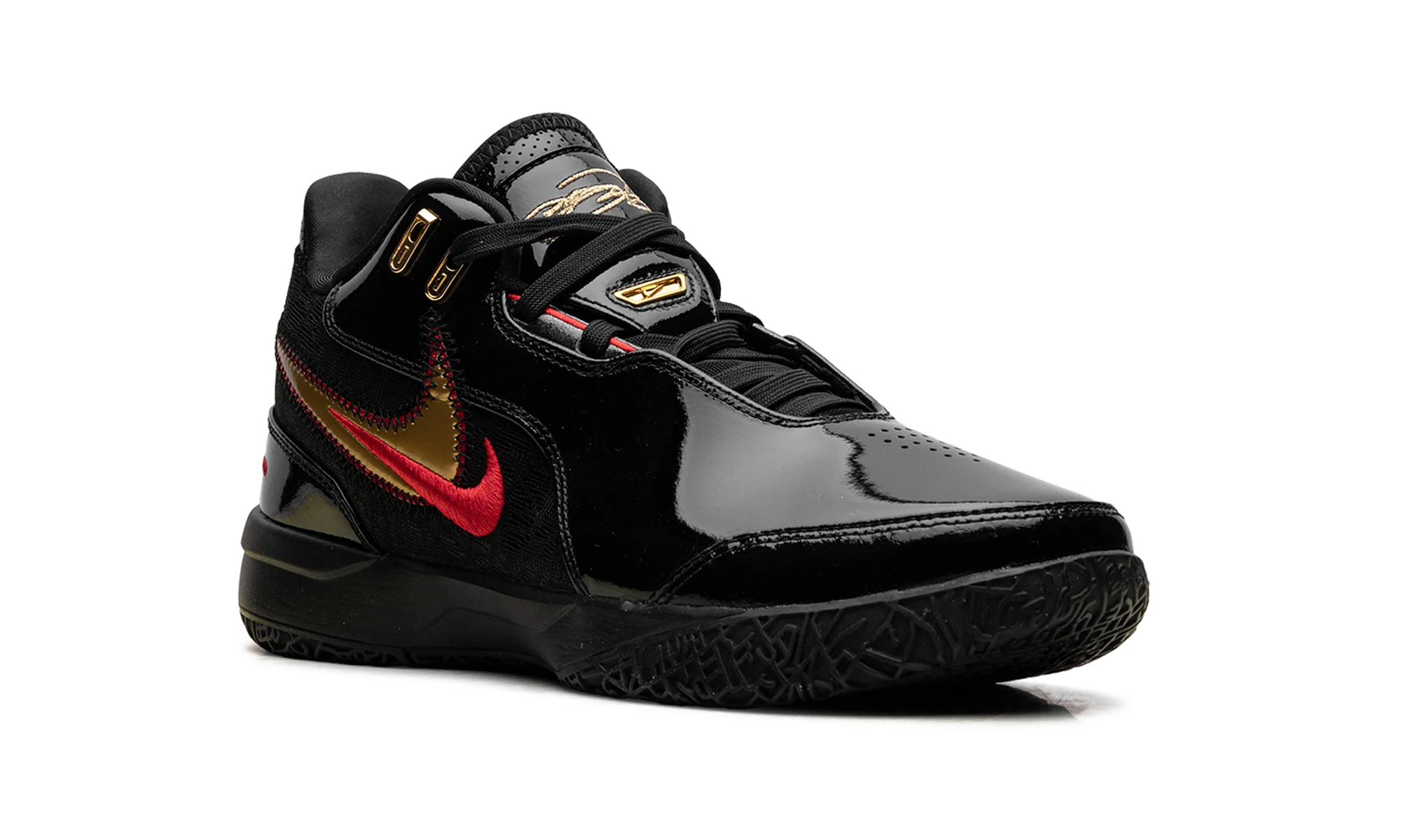 Zoom LeBron NXXT Gen AMPD "Black University Red Gold" FJ1566 001