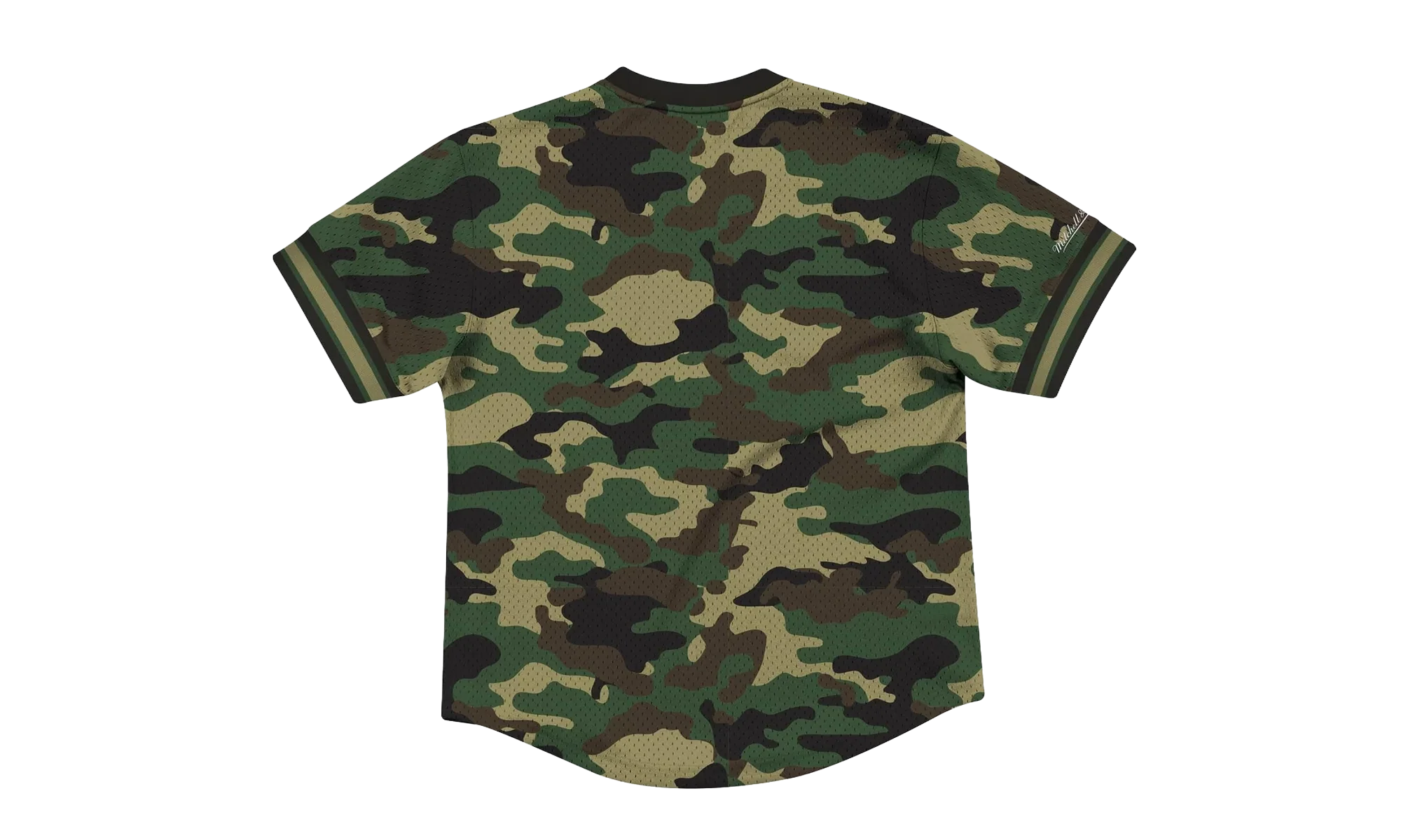 NBA Mesh V-Neck Tee "Los Angeles Lakers - Camo" MSPOMG18018 LALCMWD1