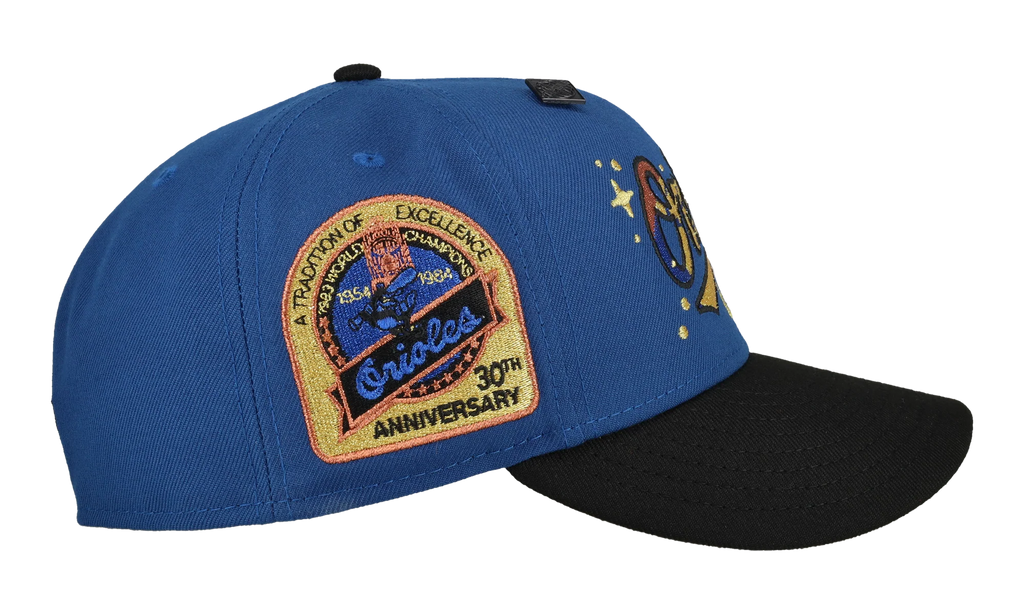 59FIFTY Baltimore Orioles 30th Anniversary Fitted Hat "Blue / Black Celestial" NE434