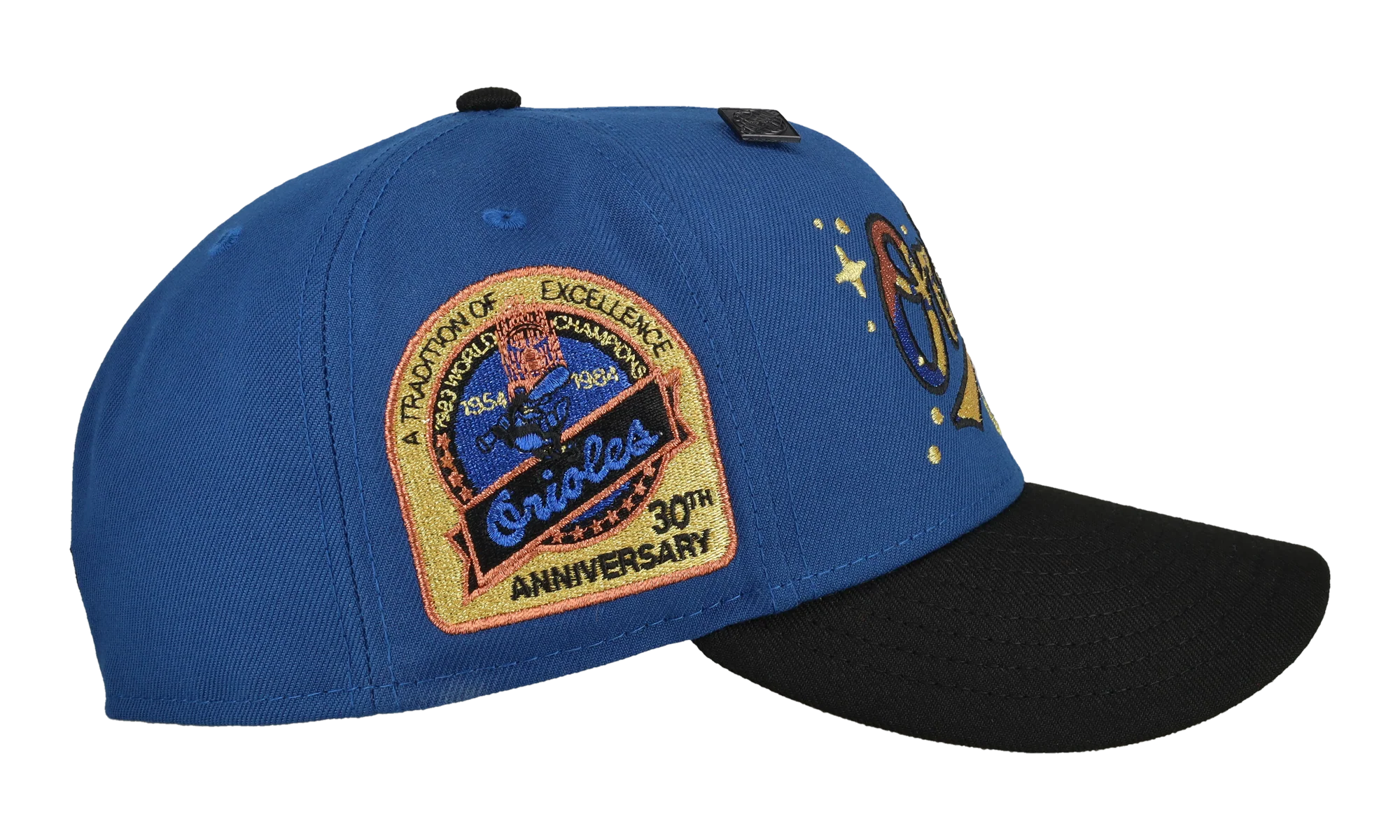 59FIFTY Baltimore Orioles 30th Anniversary Fitted Hat "Blue / Black Celestial" NE434