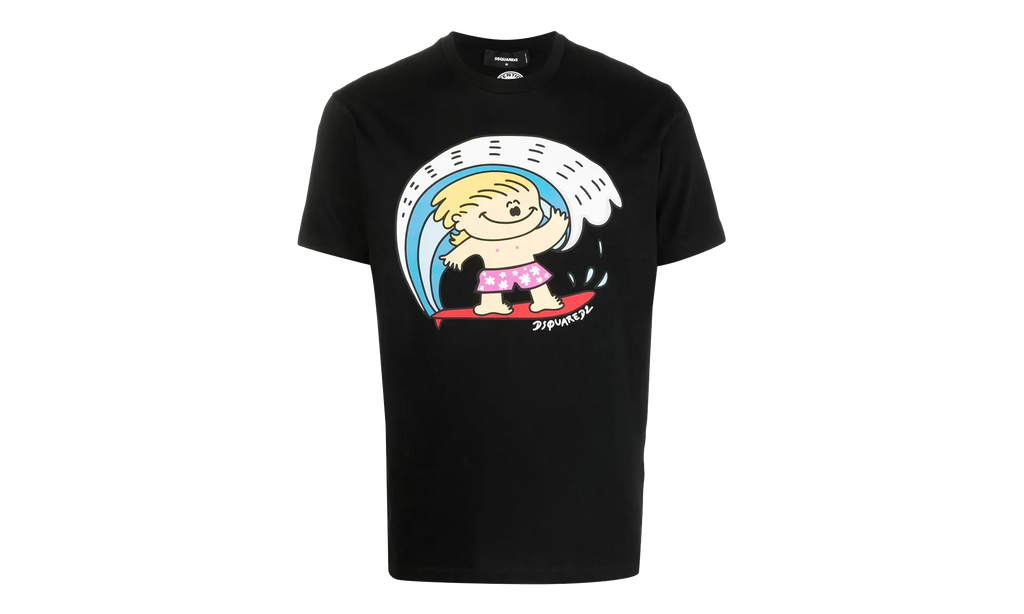D2 Wave Cool T-shirt "Black" S71GD1244S23009900