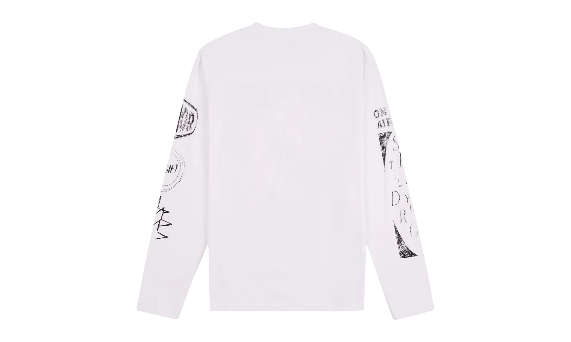 Night Skate Long-Sleeve Tee "White" HTG250498 WHT