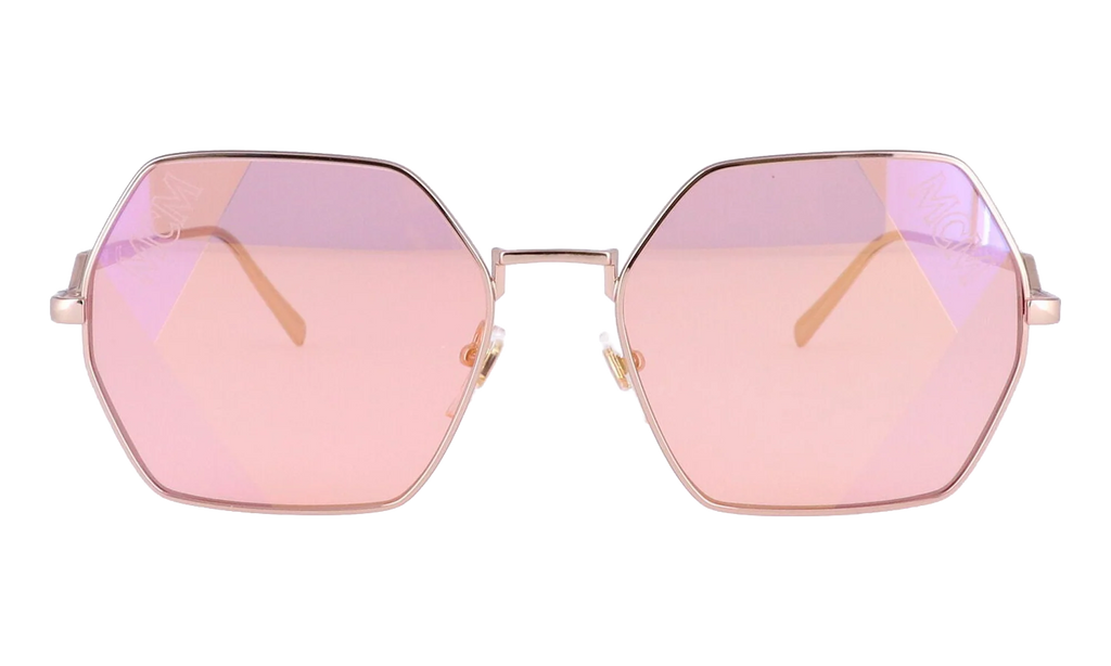 Hexagon Sunglasses "Rose Gold" MCM126S-780