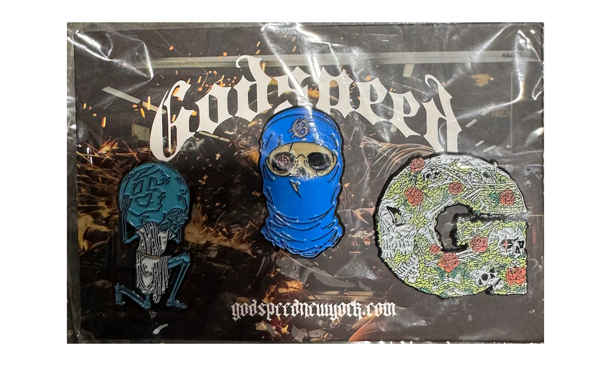 Shiesty Pins (3 Pieces) "Multicolor" GS047