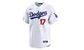 MLB LOS ANGELES DODGERS LIMITED JERSEY "SHOHEI OHTANI #17 - White" T7LM LDHO LD9 4R5