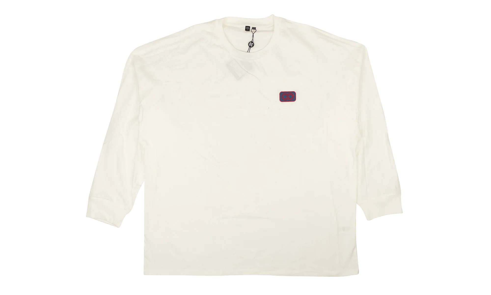 Cozy Long Sleeve Tee "White" 95 OCY 1038