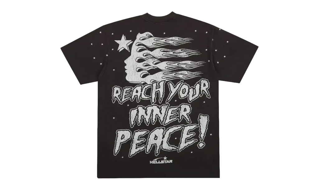 Reach Your Inner Peace Skeleton Tee "Black" HSR127