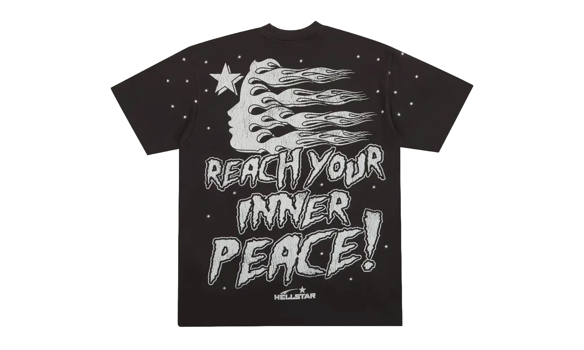 Reach Your Inner Peace Skeleton Tee "Black" HSR127