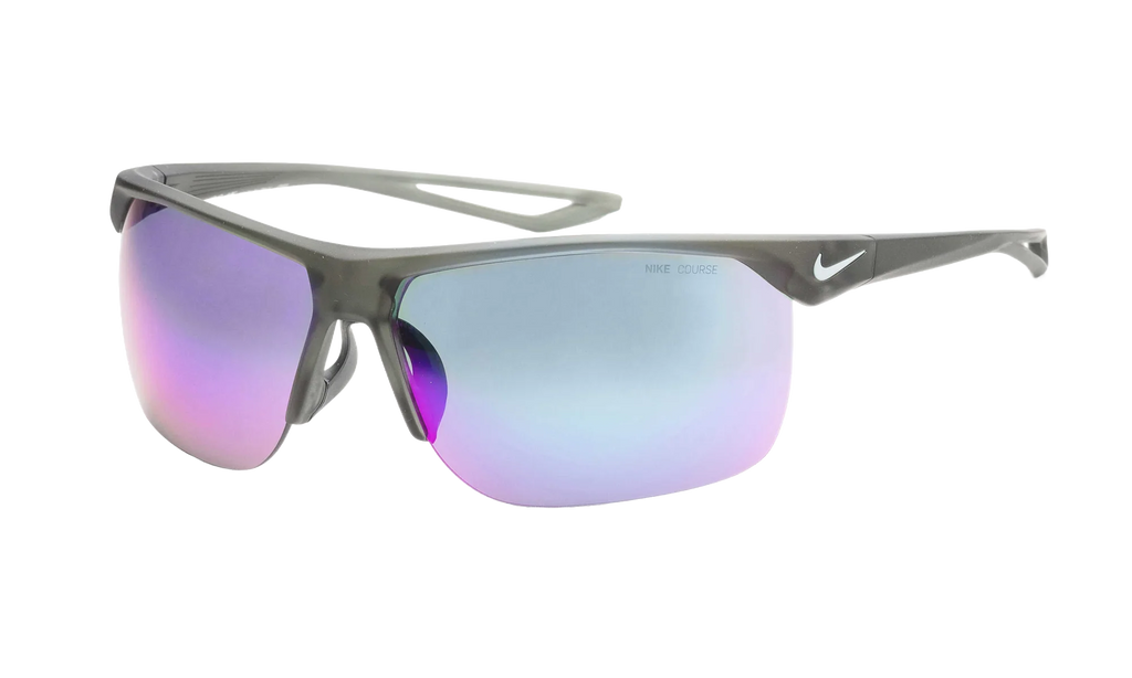 Trainer M Sunglasses "Matte Mineral Spruce / Grey / Turqoise Mirror" EV1013 304