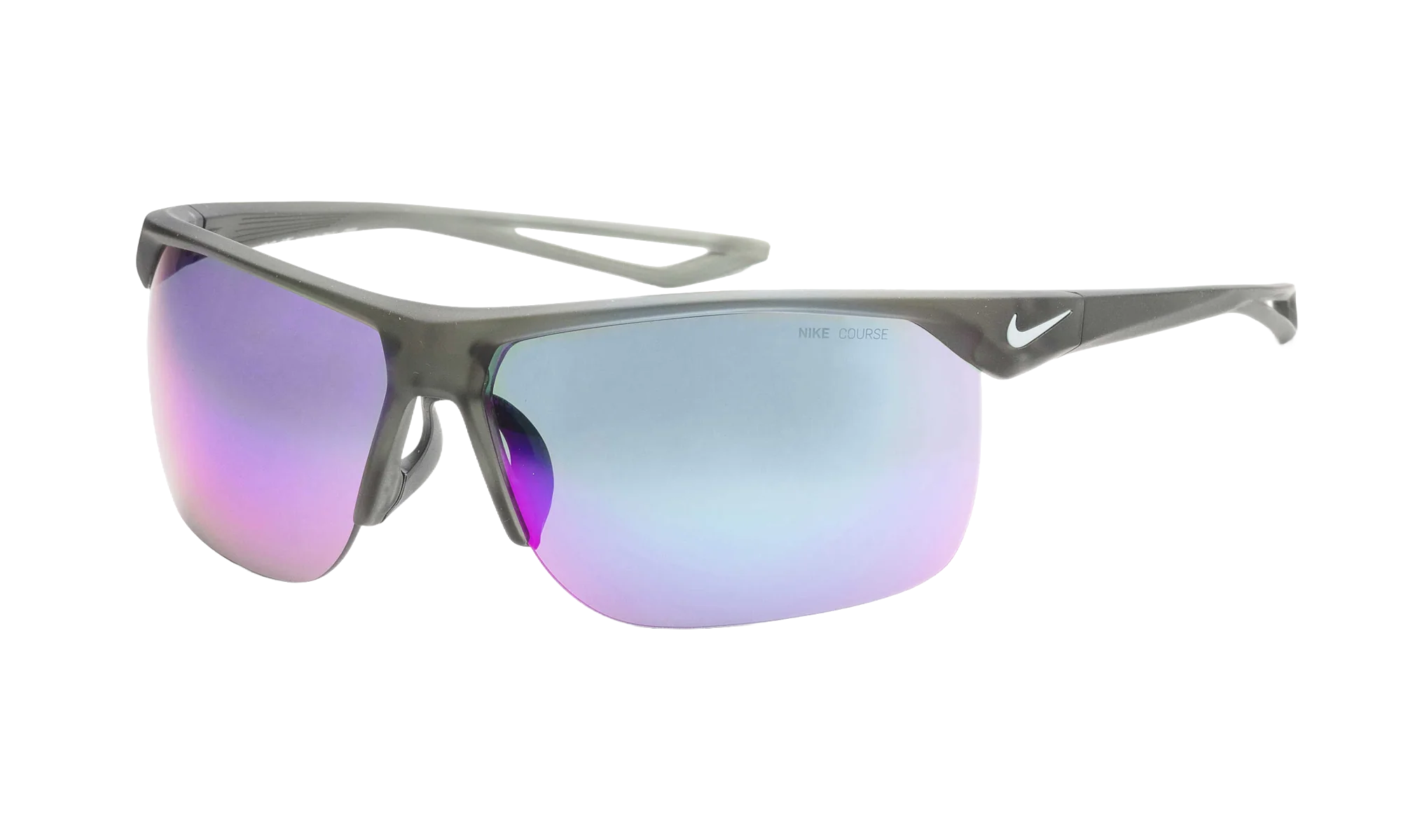 Trainer M Sunglasses "Matte Mineral Spruce / Grey / Turqoise Mirror" EV1013 304