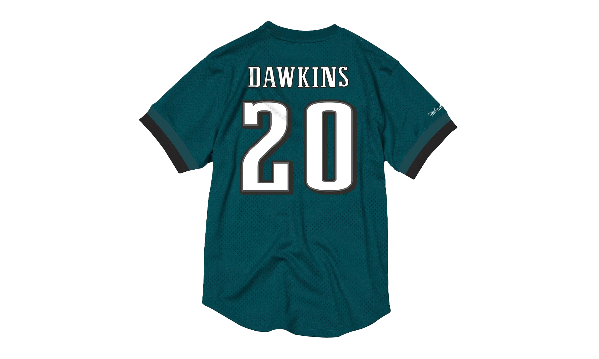 NFL Name & Number Mesh Brian Dawkins Crew Neck Shirt "2003 Philadelphia Eagles - Dark Teal" NNMPMG18061 PEADKTL03BDA