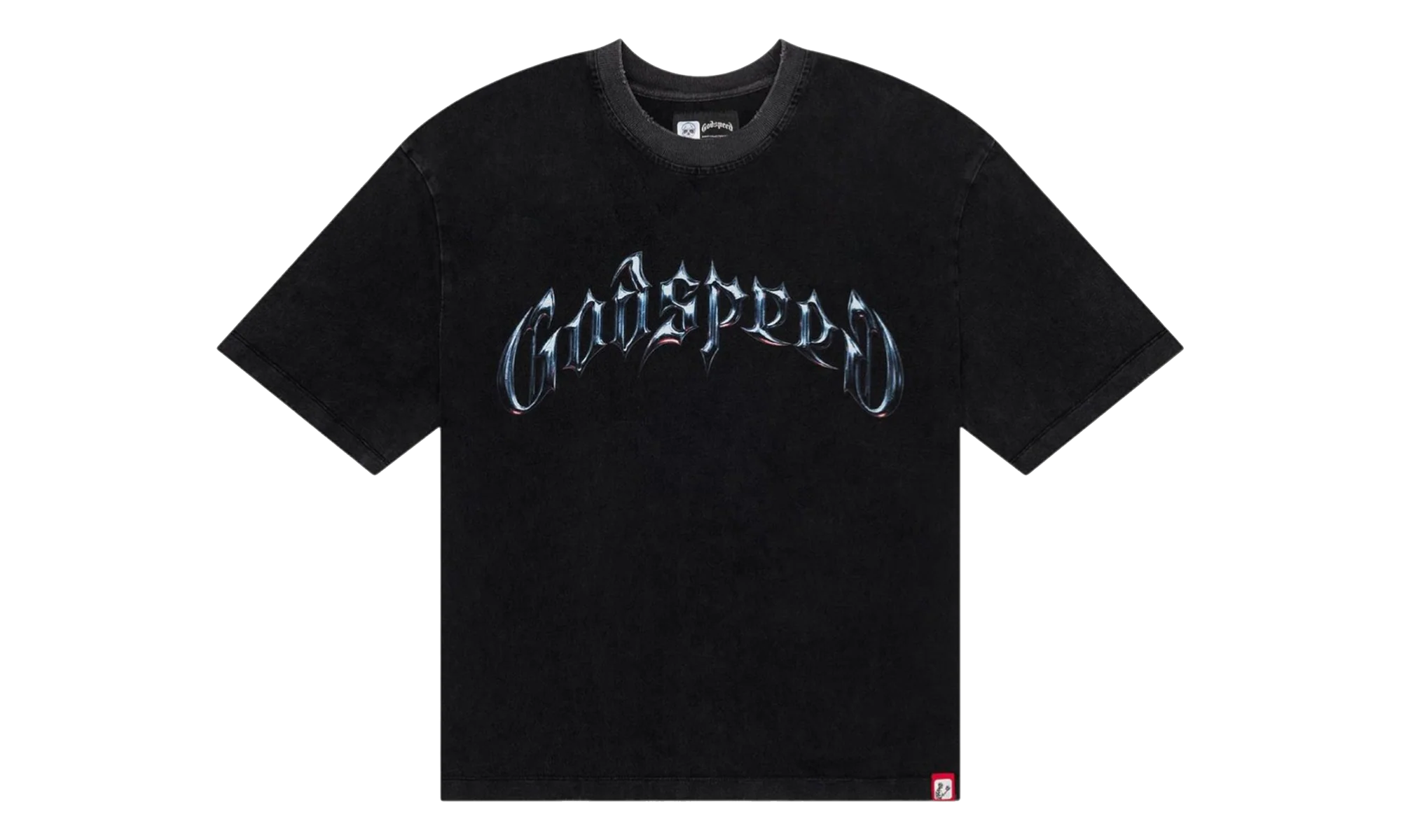 Symmetrical Logo T-Shirt "Black Wash" GS144