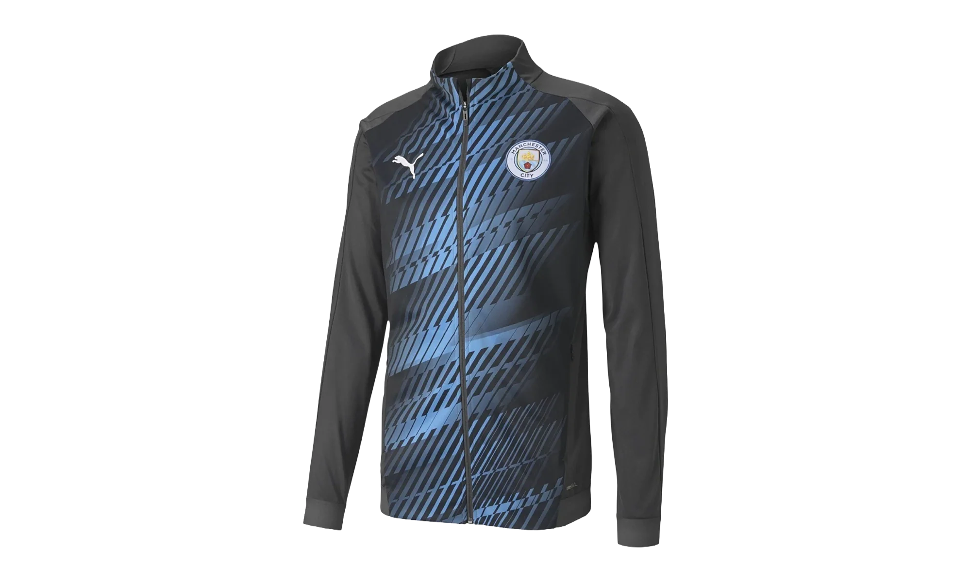 MCFC Stadium League Jacket "Asphalt / Team Light Blue" 756807 25