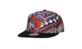 NBA Game Day Pattern Deadstock Snapback Cap "New York Knicks - Black / Black" HMUS5561 NYKYYPPPBKBK