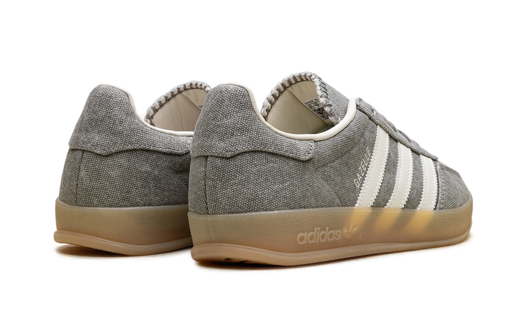Gazelle Indoor WMNS "Silver Pebble Off White Canvas" IH7033