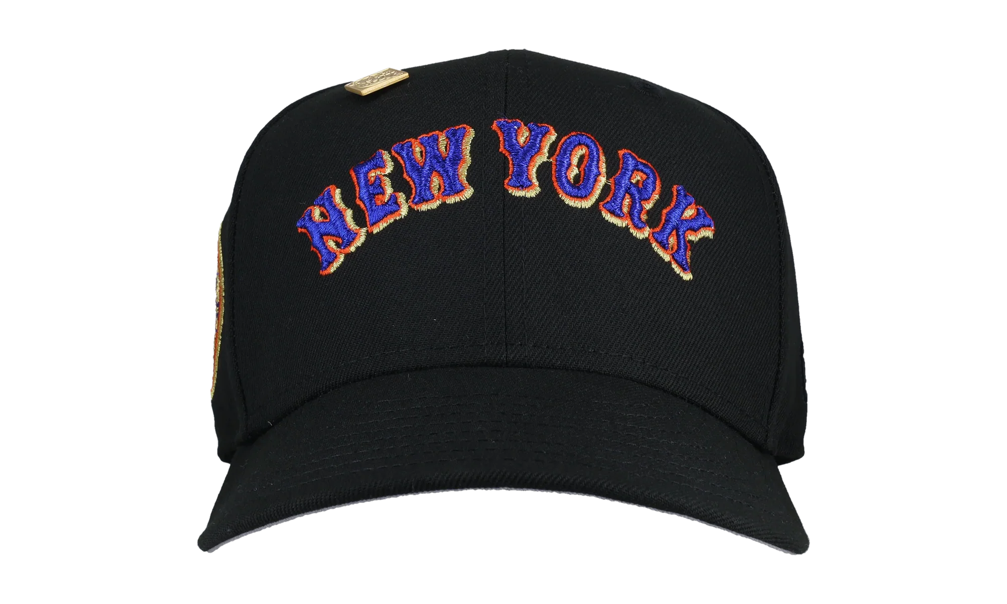 59FIFTY New York Mets 1969 World Series Fitted Hat "Script Metallic - Black" 123451300330
