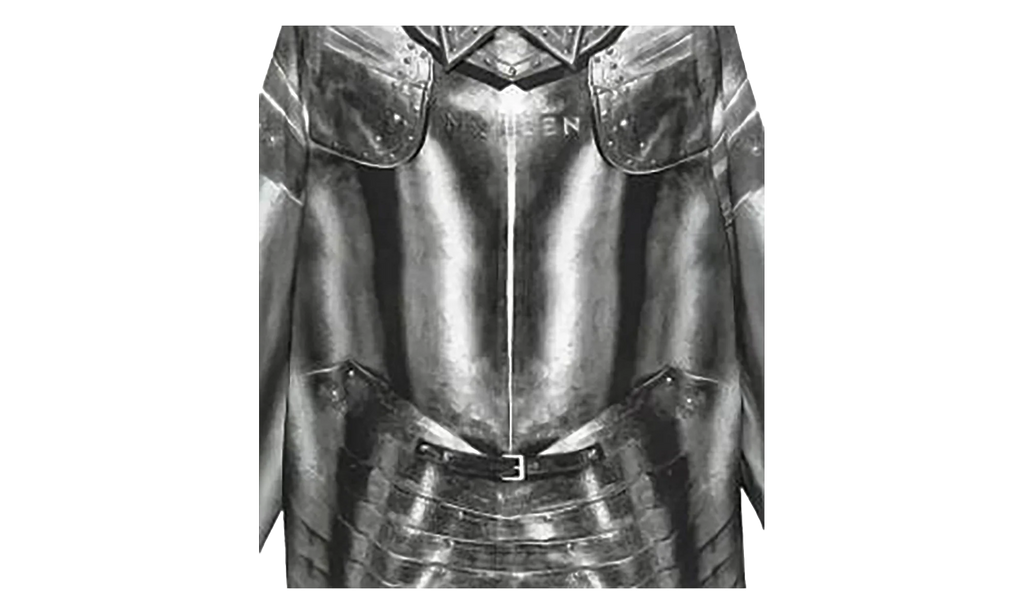 Armor Print Shirt "Steel" 839309QOABO1278