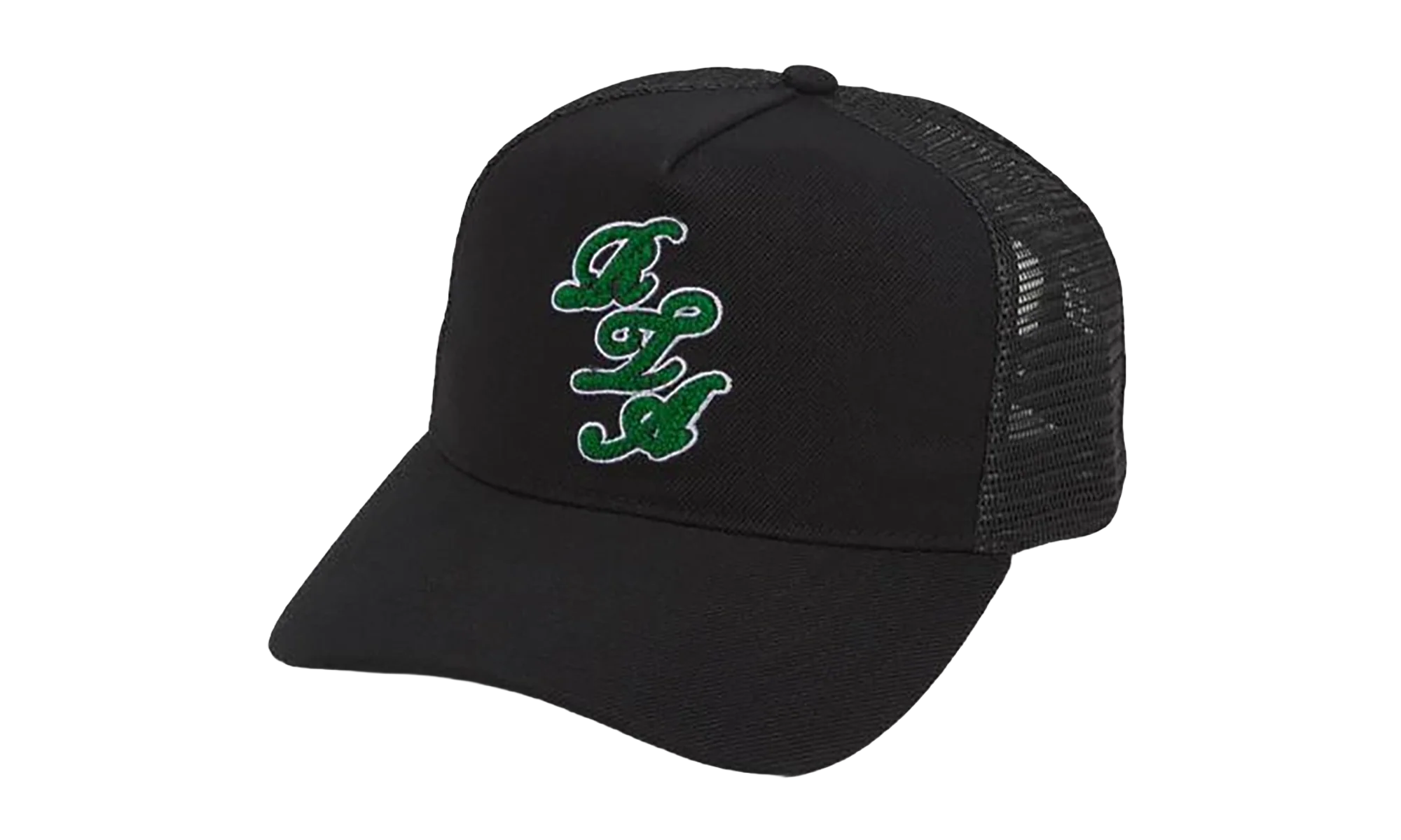 Gideon Script Logo Hat "Black / Green" MCCTW422 A1954BKGSL