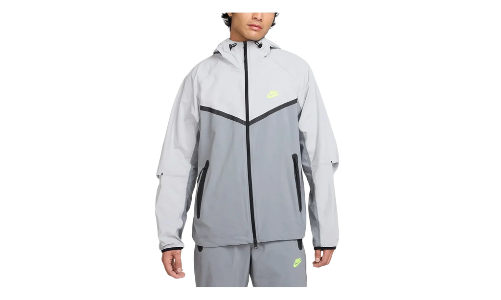 WOVEN FULL-ZIP WINDRUNNER JACKET "Cool Grey / Wolf Grey" HV6514 065