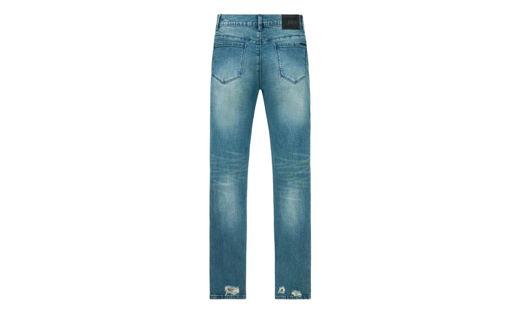 Bryant Skinny Jeans "Blue Distressed Snake" MSPTD900 B1205BLDSS