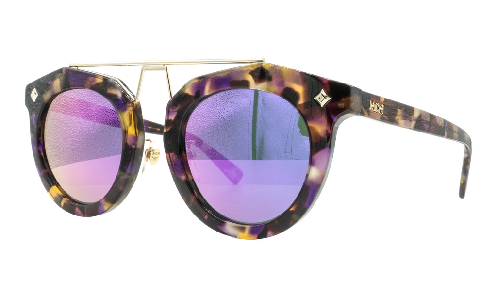 Cat Eye Sunglasses "Havana/Violet" MCM636SK-236