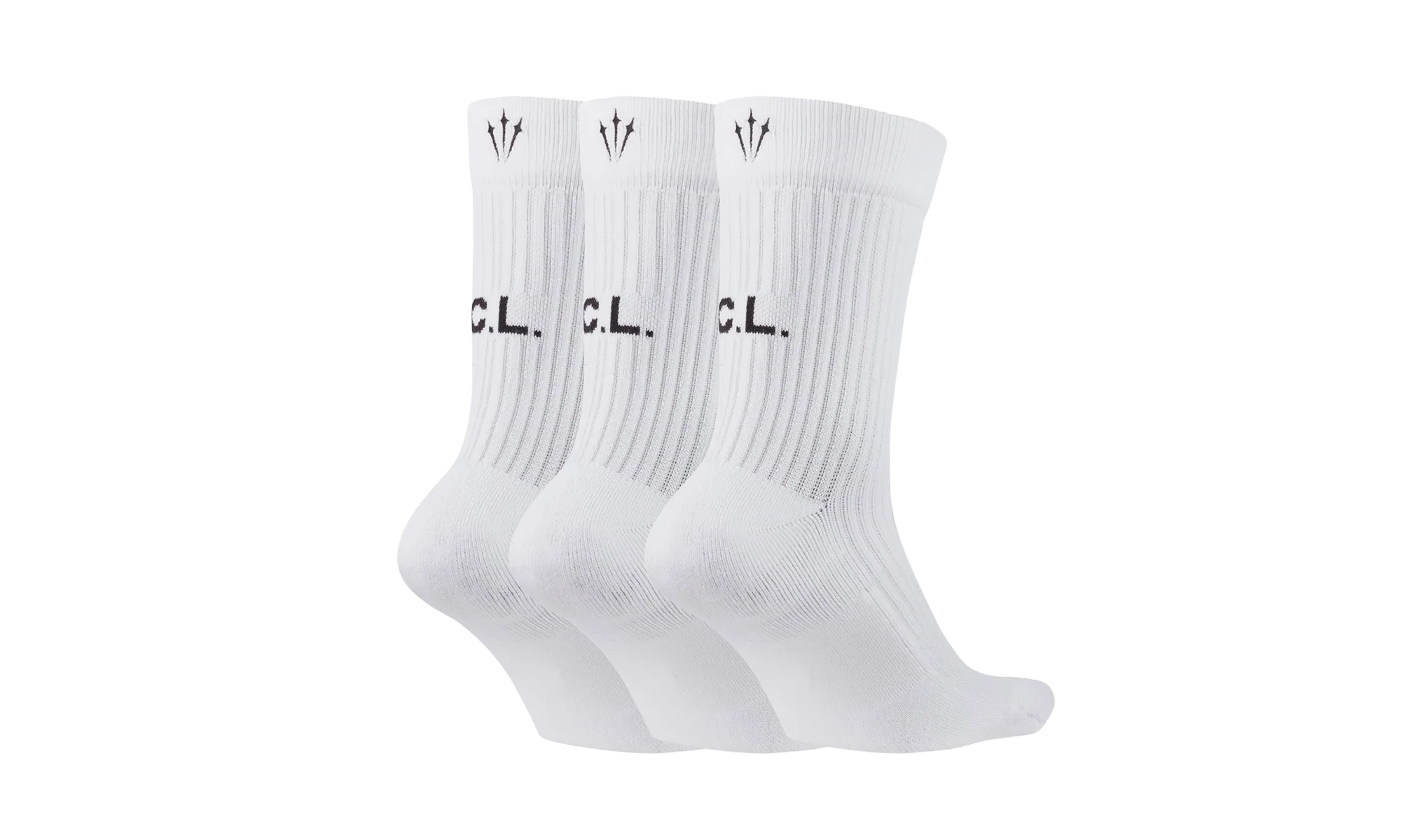 NOCTA CREW SOCKS 3 PACK "White / Black" DD9240 100