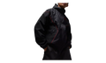 Jordan Brooklyn Hooded Draft Jacket "Black / Gym Red" HV0554 010