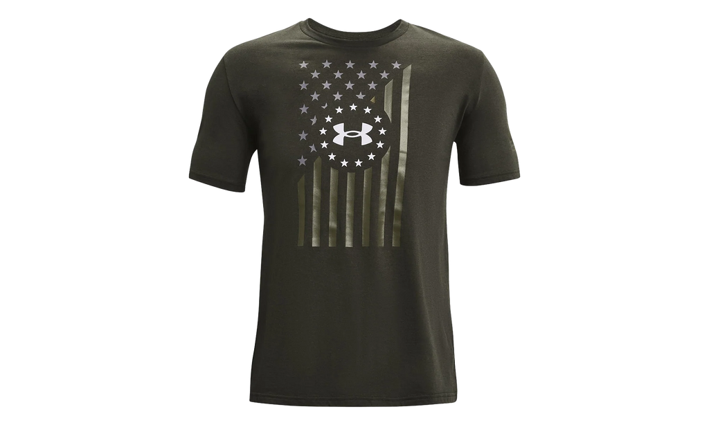 Freedom Chest Flag T-Shirt "Baroque Green / Marine OD Green" 1365053 310