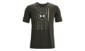 Freedom Chest Flag T-Shirt "Baroque Green / Marine OD Green" 1365053 310