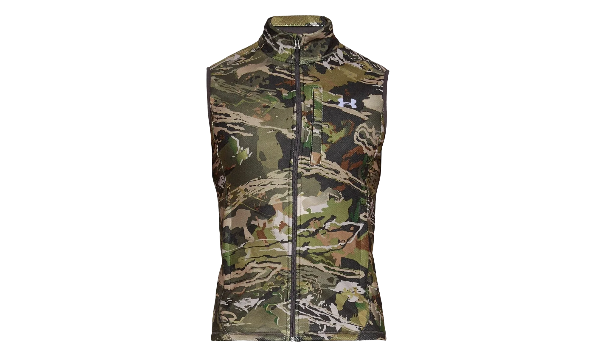 Off Grid Zephyr Fleece Camo Vest "Forest Camo / White" 1316864 940