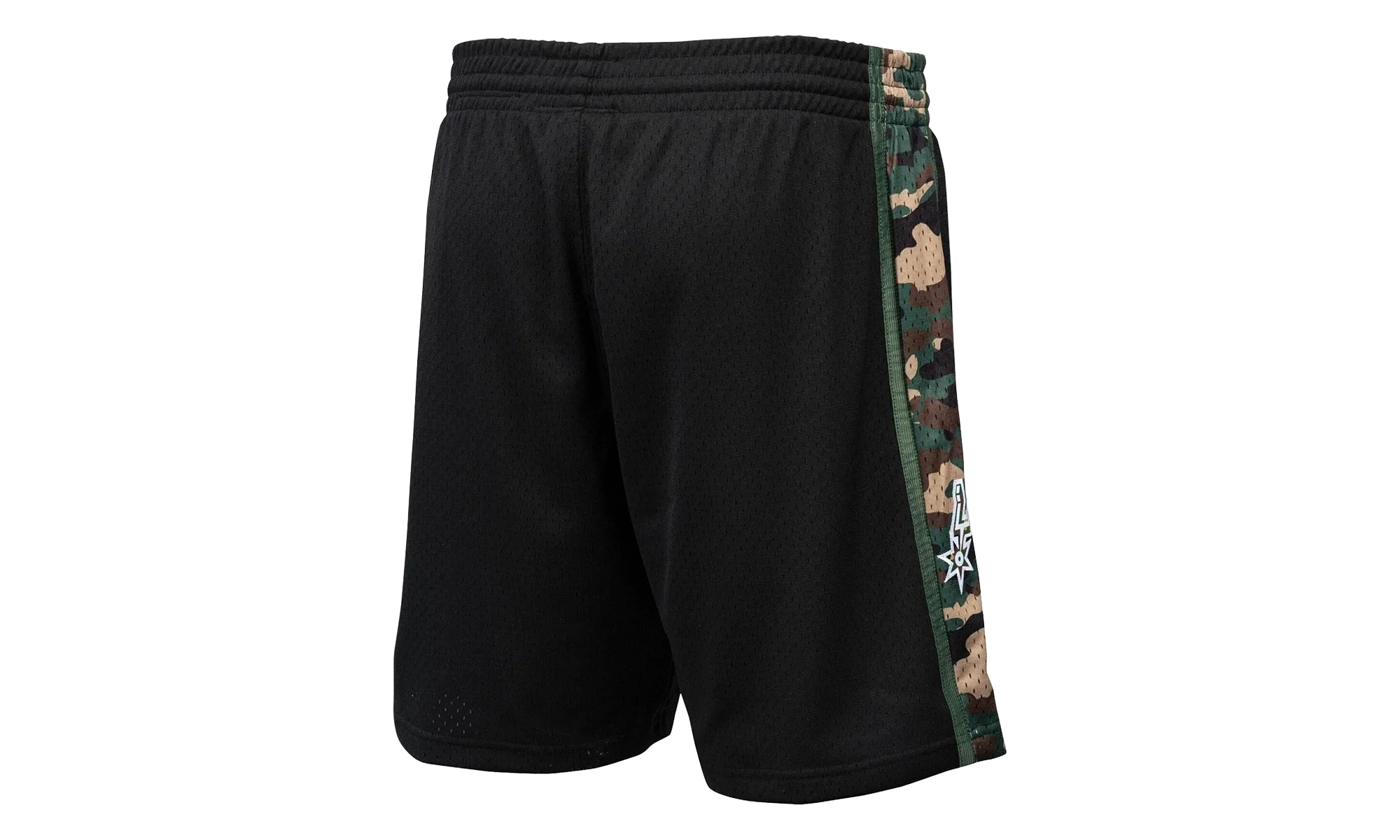 NBA Straight Fire Camo Swingman Shorts "1994 San Antonio Spurs - Black" BA30ZC SAS K NNM