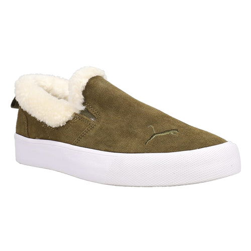 Bari Comfort Shearling Slip On Sneakers