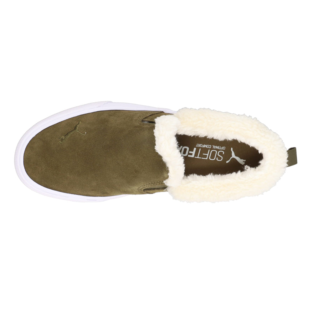 Bari Comfort Shearling Slip On Sneakers
