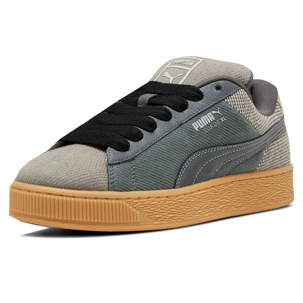 Suede XL Denim Lace Up Sneakers