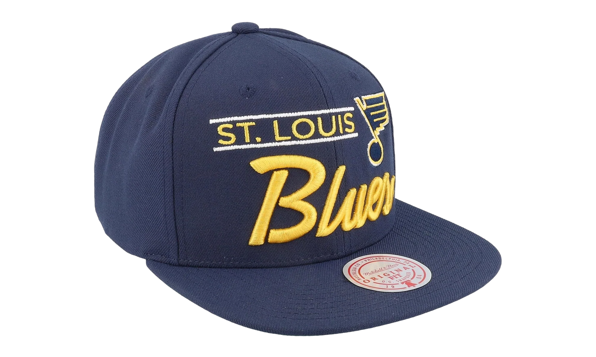 NHL Retro Lock Up Snapback Cap "St. Louis Blues - Blue" 6HSSLD21213 SLUBLUE