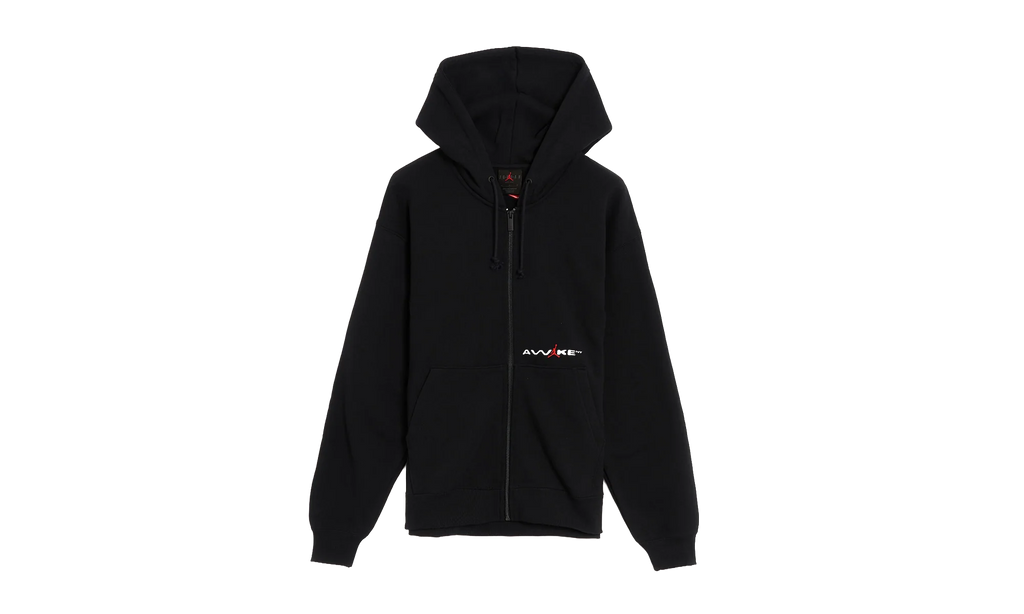 Jordan x Awake NY Full-Zip Fleece Hoodie "Black" IB7288 010