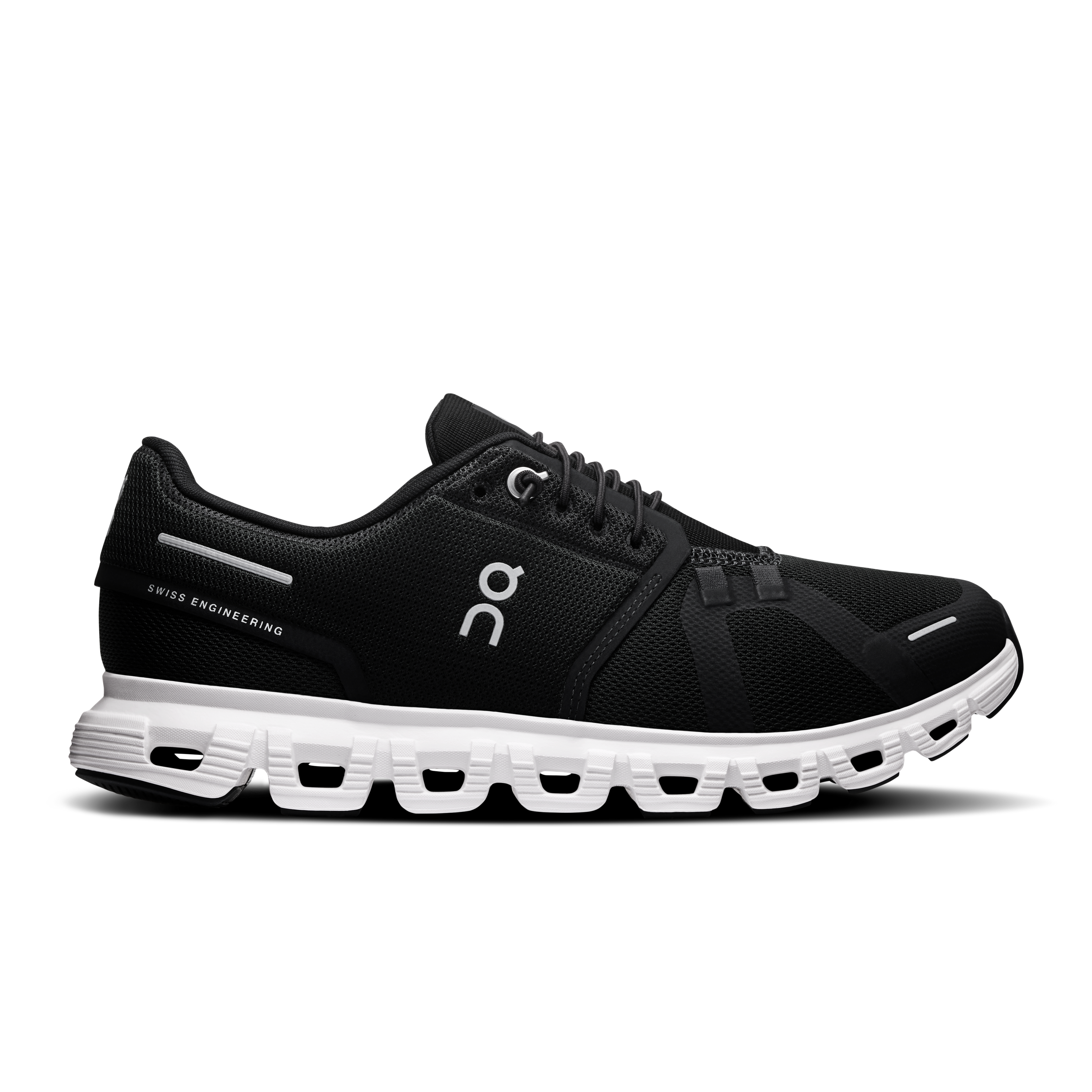 Women's Cloud 6 Wide in Black/White
