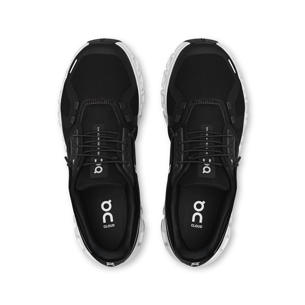 Women's Cloud 6 Wide in Black/White