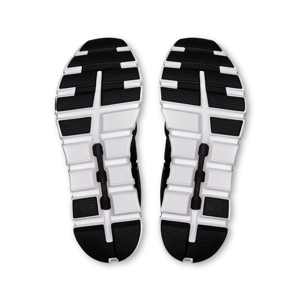 Women's Cloud 6 Wide in Black/White