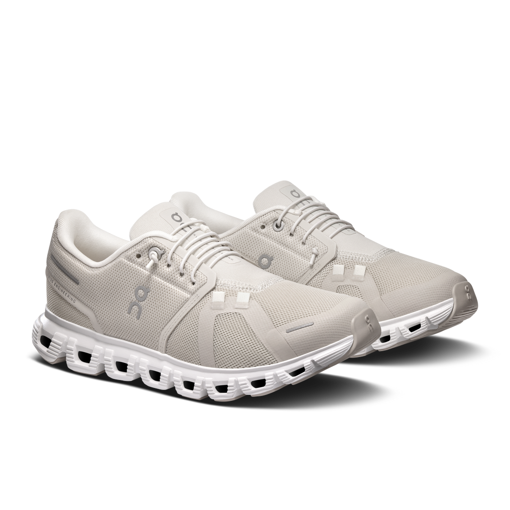 Women's Cloud 6 Wide in Pearl/White