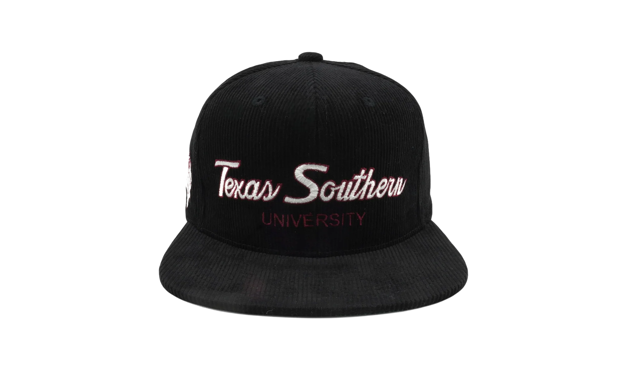 NCAA Cord Script Snapback Cap "Texas Southern Tigers - Black" HHSS4942 TSUYYPPPBLCK