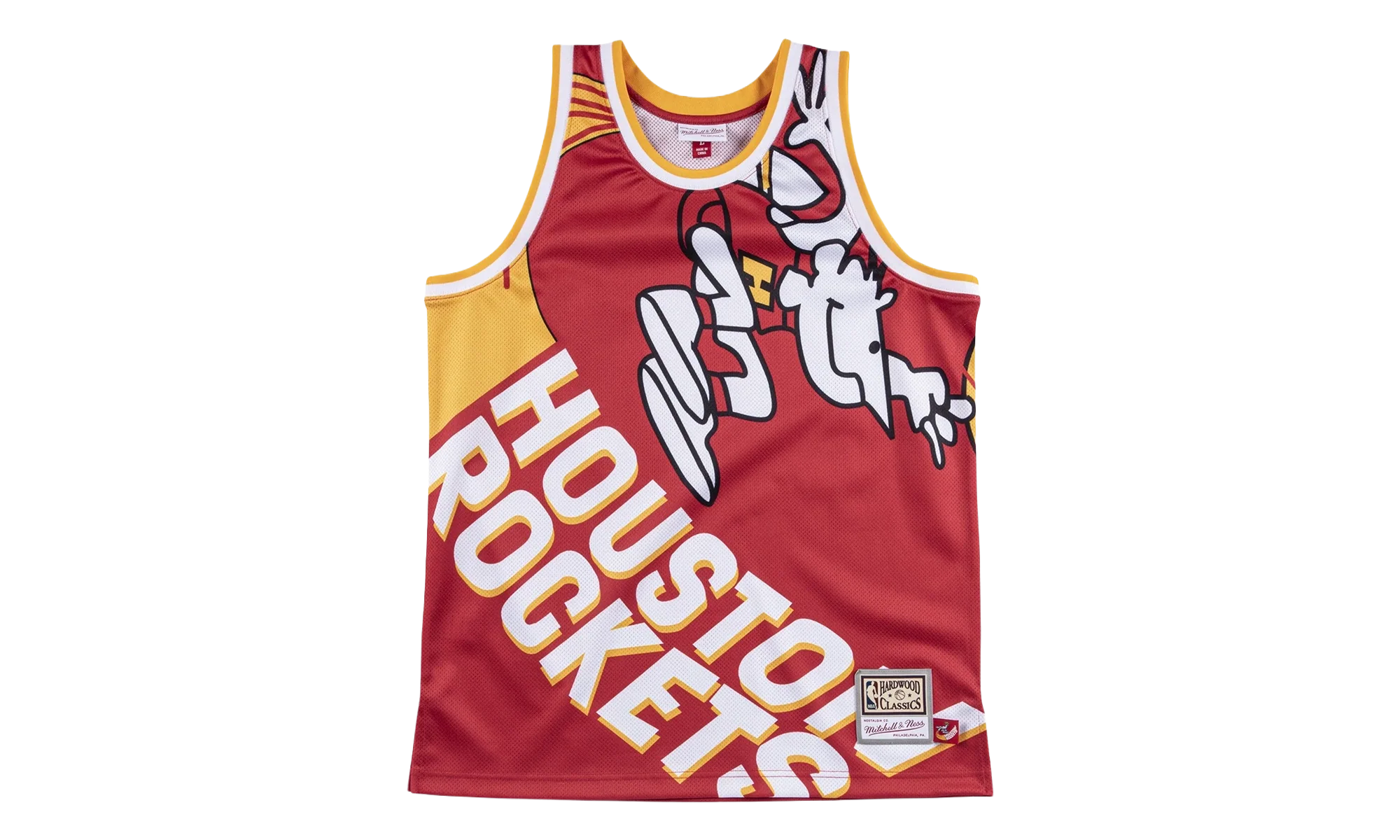 NBA Big Face Jersey "Houston Rockets - Red" MSTKBW19068 HRORED1